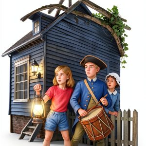 The History Detective Club: Book 1, A Children's American Revolution-0