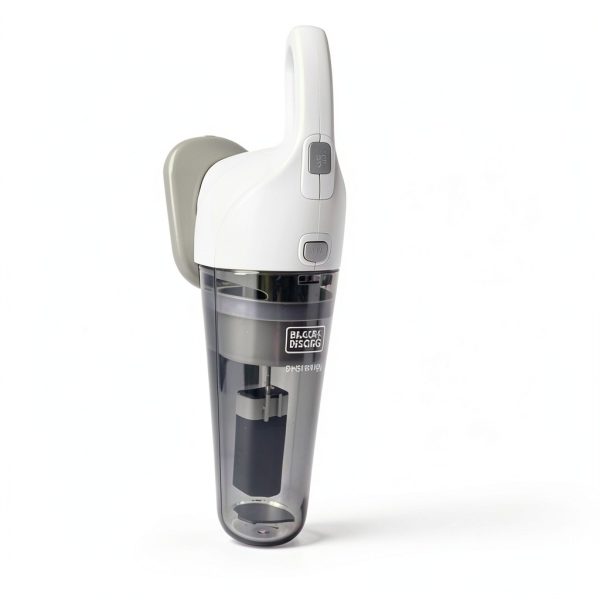 BLACK+DECKER Cordless Handheld Vacuum with Wall Mount Base, White 2Ah-1