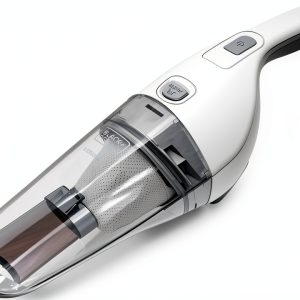 BLACK+DECKER Cordless Handheld Vacuum with Wall Mount Base, White 2Ah-0