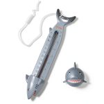 XY-WQ Large Pool Thermometer, Jumbo Easy Read for Water Temperature, Sinking for Accurate Readings - Swimming Pools, Spas, Hot Tubs, Ponds (Shark)-0