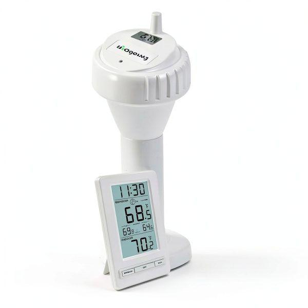 Urageuxy Wireless Digital Pool Thermometer, 328ft Remote Floating Thermometer with Backlit Display for Pool, Hot Tub, Spa and Cold Plunge-2