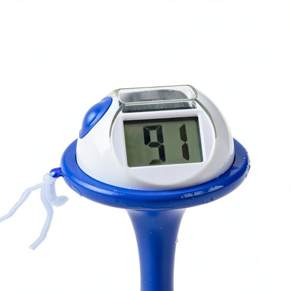 GAME Solar Digital Pool & Spa Floating Dual Screen Thermometer, Solar Powered, Fahrenheit & Celsius, Double-Sided Display, LCD Screen, Dark Blue-5
