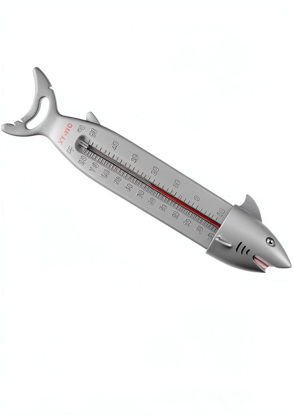 XY-WQ Large Pool Thermometer, Jumbo Easy Read for Water Temperature, Sinking for Accurate Readings - Swimming Pools, Spas, Hot Tubs, Ponds (Shark)-2