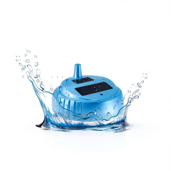 Pool Thermometer Floating Easy Read, Digital Wireless IPX8 Waterproof Thermometer with Indoor Temperature for Swimming Pool, Hot Tub Spa, Cold Plunge, Fish Tanks, Indoor Monitoring-1