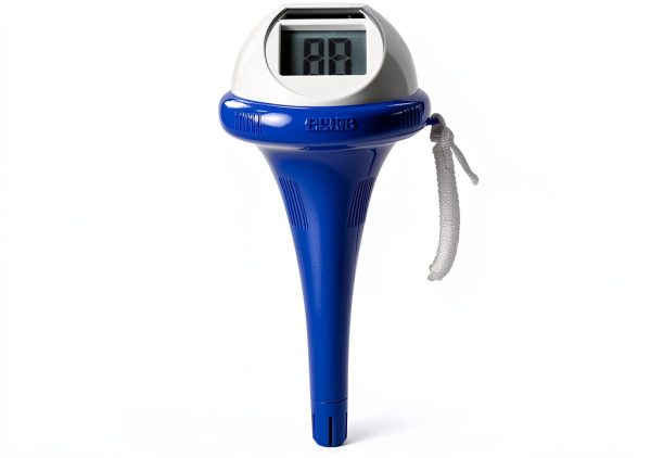 GAME Solar Digital Pool & Spa Floating Dual Screen Thermometer, Solar Powered, Fahrenheit & Celsius, Double-Sided Display, LCD Screen, Dark Blue-4